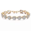 Swarovski Druppel Armband Goudkleurig