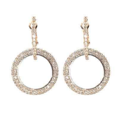 Strass Hoops Rose