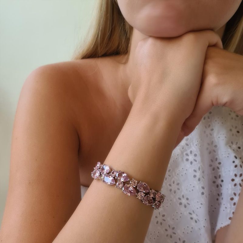 Roze Statement Armband