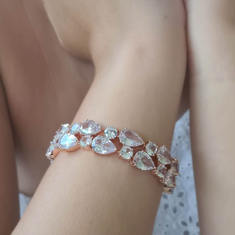 Statement Armband Rosé