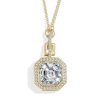 Gold plated strass ketting met Swarovski kristal