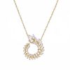 Rosé Ketting met Zirkonia steentjes