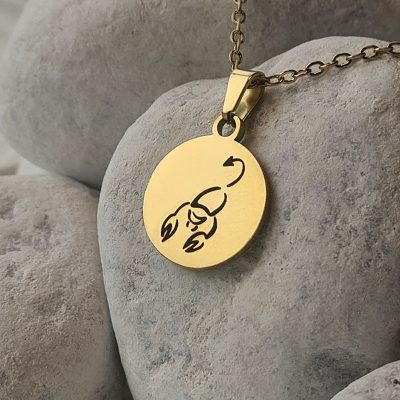 Ketting met sterrenbeeld Abstract