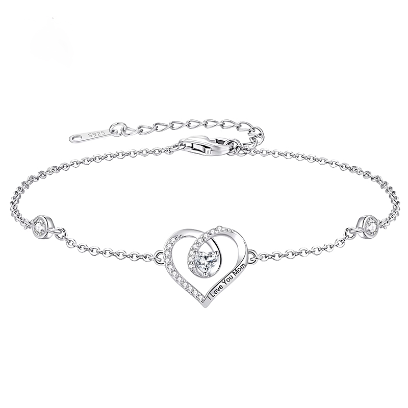 Swarovski armband 'I love you Mom'