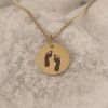 Ketting met 2 Voetafdrukken