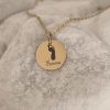 Ketting met Voetafdruk en Naam
